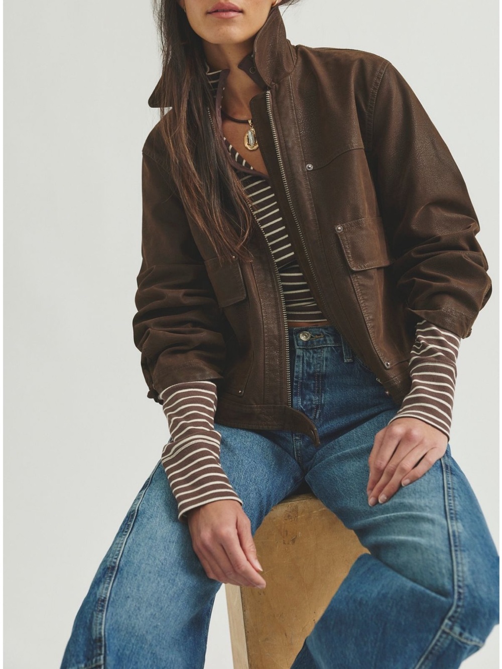 We The Free Blair Vegan Suede Jacket - Picture 2 of 5